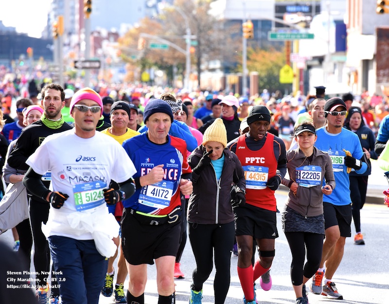 New York City Marathon, foto di Steven Pisano